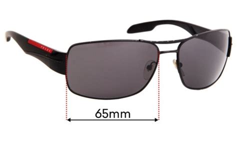 Prada SPS53N 65mm Replacement Lenses by Sunglass Fix™